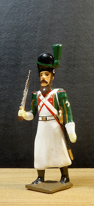 soldat de plomb et figurines de collection - garde municipale paris - 1er régiment