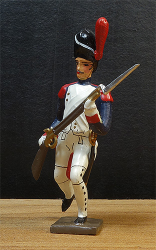 soldats de plomb et figurines de collection - boutique au plat d'étain à Paris - grenadier garde impériale - collection empire
