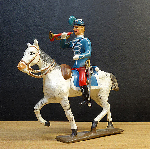 soldats de plomb et figurines de collection - boutique au plat d'étain à Paris - hussard